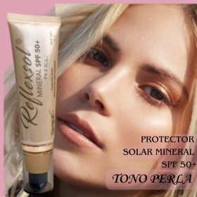 PROTECTOR SOLAR MINERAL CON COLOR -TONO PERLA - Reflexsol SPF50+